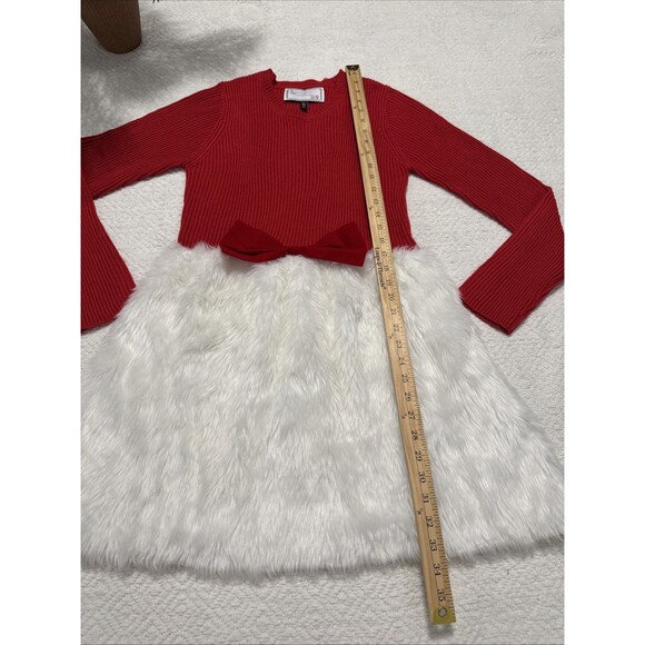 Derek Heart Girl L Sweater Dress Holiday Long Sleeve Sz XL - Picture 6 of 8